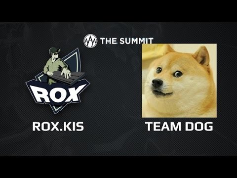 RoX.KIS -vs- Team Dog, The Summit, Day 2, game 1