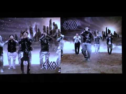 120401 EXO China Showcase - EXO-K VS EXO-M