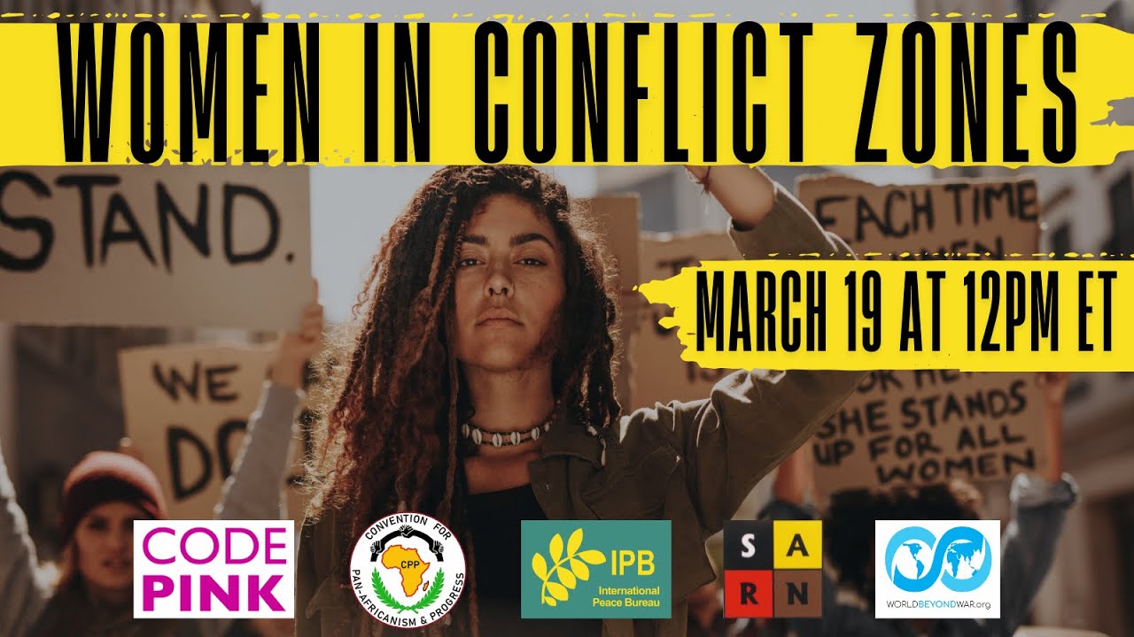 Webinar: Women in Conflict Zones