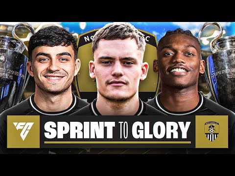 Vom 5.LIGA AUFSTEIGER zum CL-SIEGER!!😍🔝 FC24: Notts County Sprint to Glory