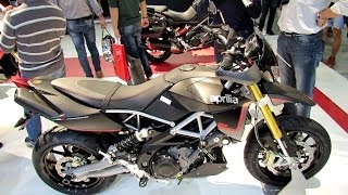 2014 Aprilia Dorsoduro 750 ABS Walkaround - 2013 EICMA Milan Motorcycle Exhibition