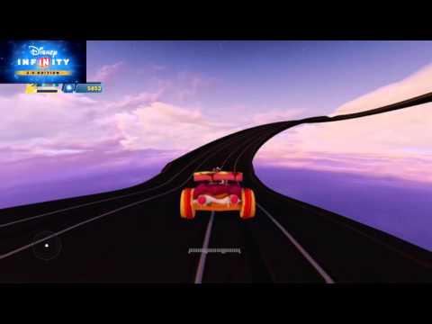 [Disney Infinity 3.0] First go in toy box! Crazy Race!!