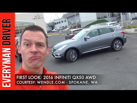 Here's the 2016 Infiniti QX50 AWD on Everyman Driver
