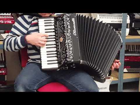 Klangprobe Akkordeon Ottavianelli Aero IV Musette