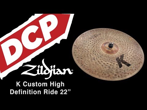 Zildjian K Custom High Definition Ride Cymbal 22" 2671 grams K0989