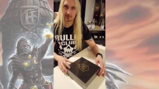 HAMMERFALL - Oscar unboxing Built To Last | Napalm Records