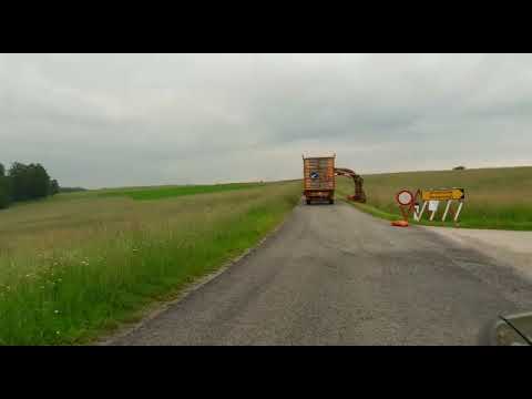 Fendt Xylon und Mulag Auslegemäher