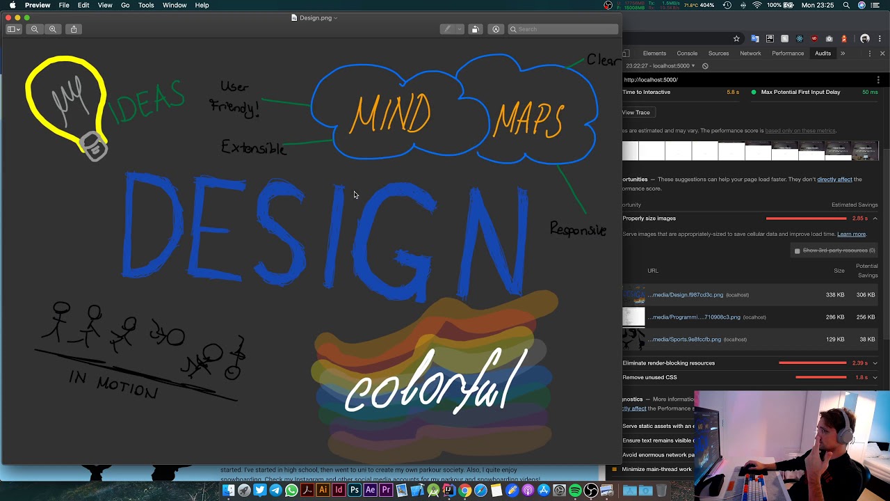 Personal Website with React - Using WebP instead of PNG for Massive Bandwidth Savings
