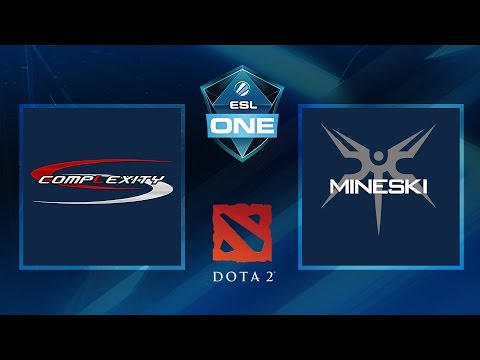 Dota 2 - compLexity vs. Mineski - Game 3 - ESL One Manila 2016 - Group A Losers Match