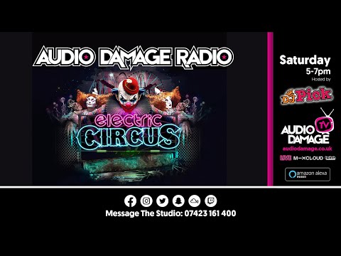 DJ Pick - The Electric Circus (Deep House) - LIVE - Audio Damage Radio. 5 - 6pm (18.12.2021).