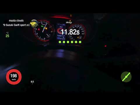 Suzuki swift sport zc33s k14C 100km/h-200km/h #japan #suzuki #zc33s #suzukiswift #acceleration 