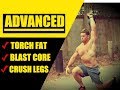 ADVANCED Kettlebell Fat Burning Circuit [Crushes Your Core & Legs Too!] | Chandler Marchman