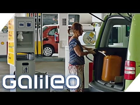 Fueling as an event - Europe's largest gas station | Galileo | ProSieben