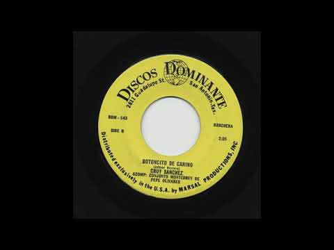 Chuy Sanchez - Botoncito De Cariño - Discos Dominante ddm-543-b