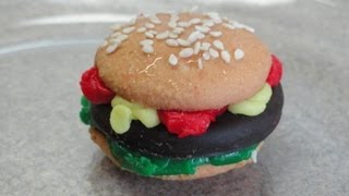 Hamburger Cookies