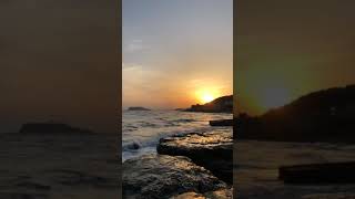 preview picture of video 'Time lapse view of sunset at Kamakura beach, Japan'