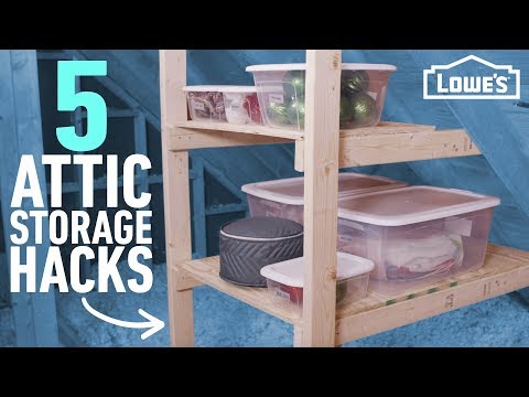 How to Organize Your Attic | 5 Easy Storage Ideas