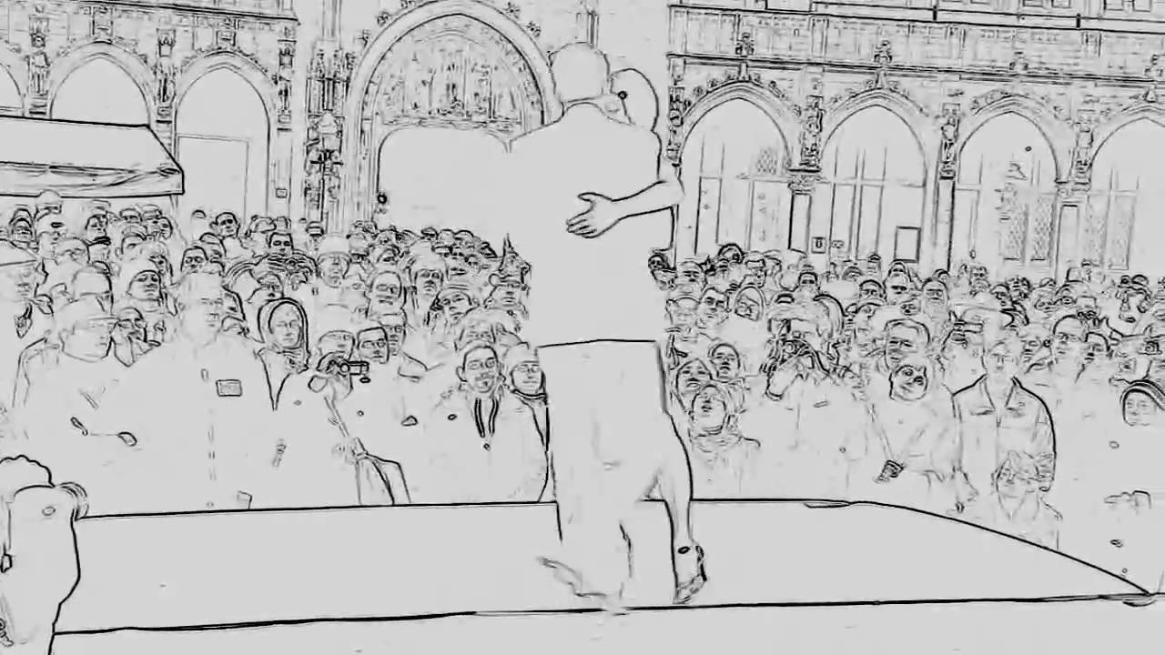 BTF 2010 - Démo Grand Place Michelle & Murat Erdemsel @ Brussels tango festival