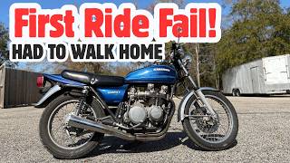 First Ride FAIL: 1978 Kawasaki KZ650 Revival Gone Wrong