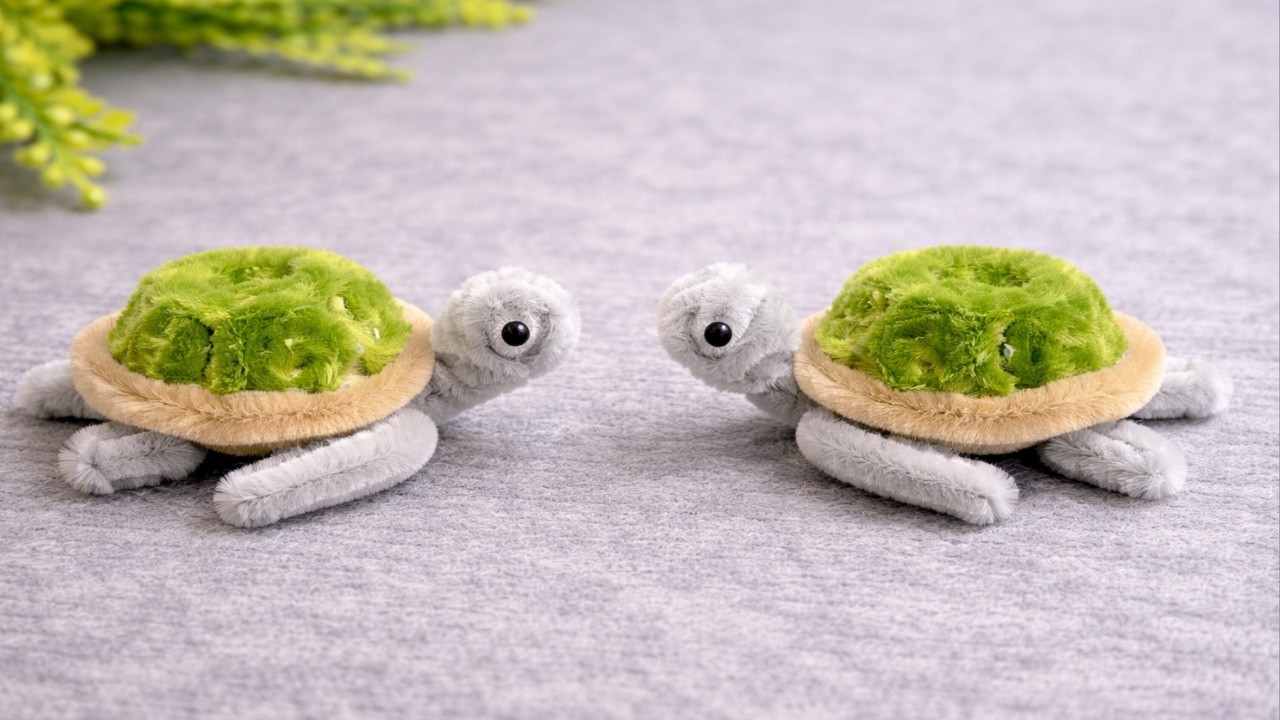 モールで簡単！カメの作り方🐢