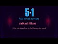 5 1 Surround Vaikasi Nilave Unnale Unnale Tamil 5 1 HD Songs 5 1 Vaikasi Nilave