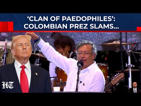 On Cam: Colombian President Petro Calls US Leaders ‘Clan of Paedophiles’ Amid Tensions With Trump