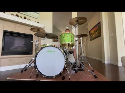 This Ludwig Classic Maple bass drum is one of the best 22” I’ve ever played.