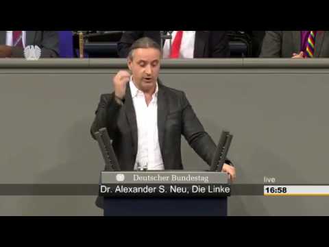 Bundeswehreinsatz Syrien: Dr. Alexander Neu: „Stoppt die Bewaffnung der IS-Unterstützer"