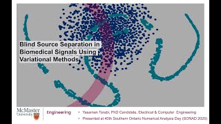 Download the video "Blind Source Separation in Biomedical Signals Using Variational Methods"