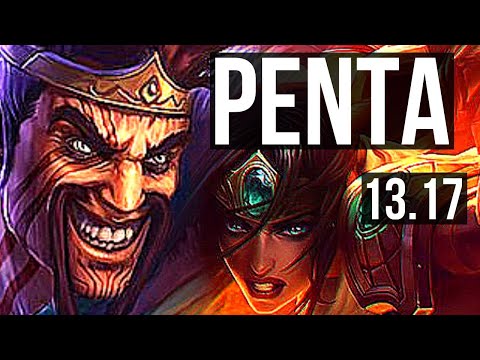 DRAVEN & Blitzcrank vs SIVIR & Galio (ADC) | Penta, 21/4/11, 400+ games, Godlike | NA Master | 13.17