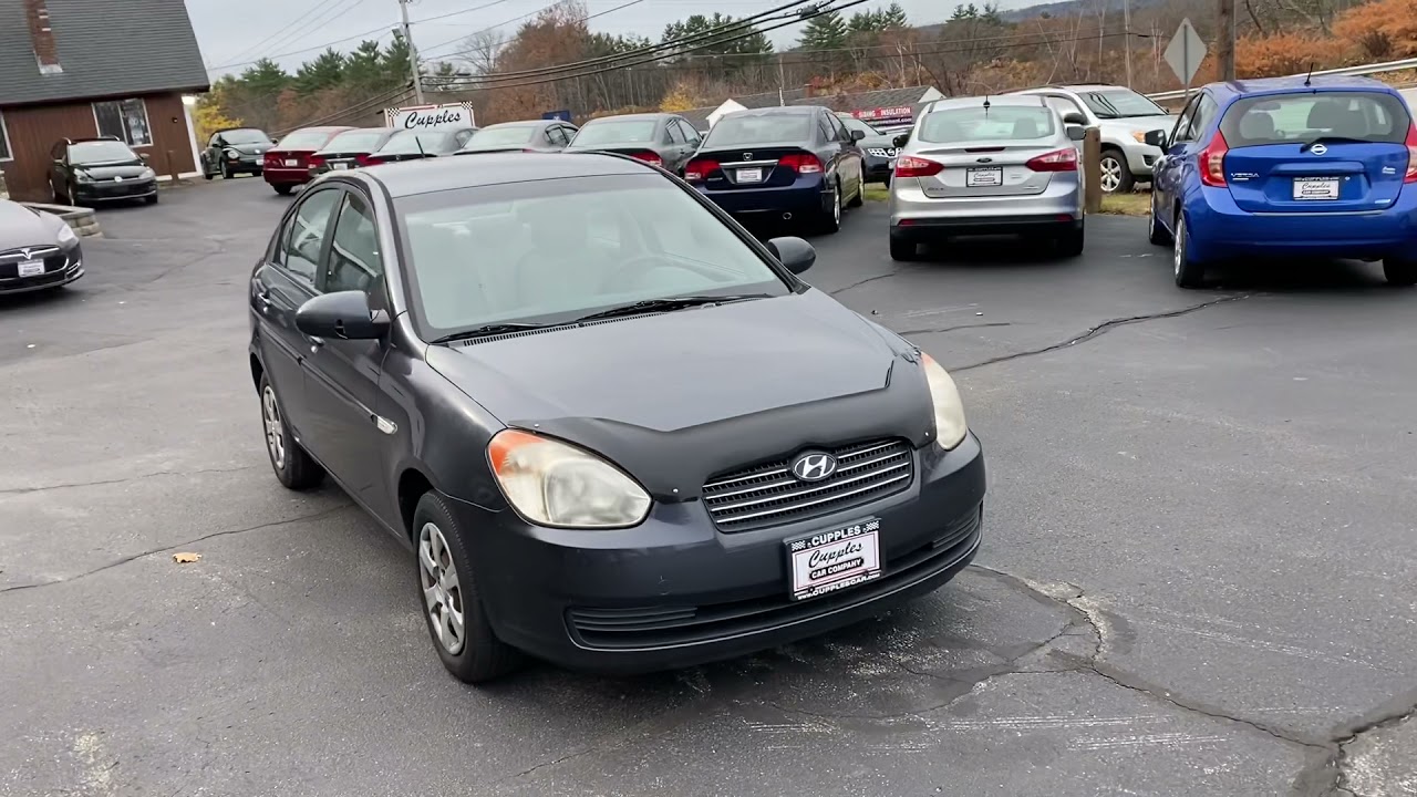 2007 Hyundai Accent Manual Sedan with only 87K miles