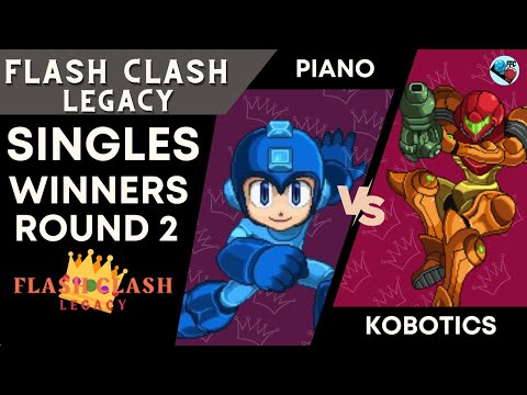 Flash Clash Legacy: Winners Round 2 - Piano (Megaman) vs Kobotics (Samus)