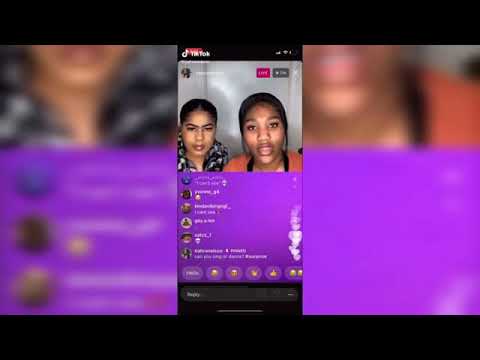 TIAHRA NELSON INSTAGRAM LIVE (FUNNY MOMENTS) PART 1