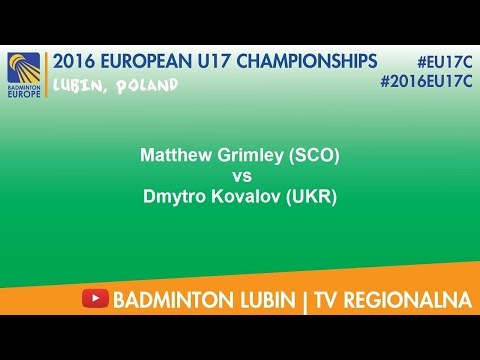 #2016EU17C Lubin - Matthew Grimley (SCO) VS Dmytro Kovalov (UKR)