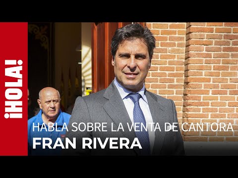 Francisco Rivera speaks about the auction of Cantora, Isabel Pantoja's great inheritance.