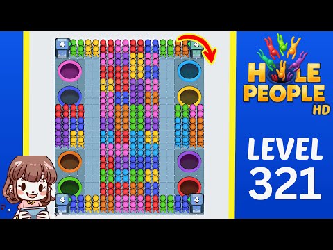 Hole People Level 321 Solution Walkthrough