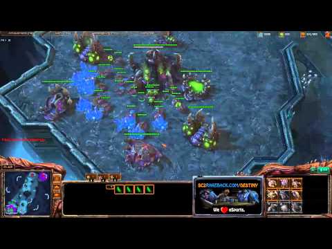 ROOTDestiny (Z) vs. xiGerbil (Z) [Game 1] - Starcraft 2