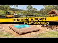 Building A Puppy Playground