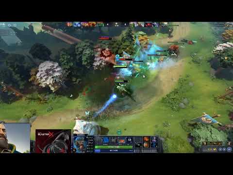 Techies making the plays on Attacker's kunkka stream