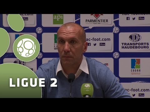 Conférence de presse Havre AC - FC Sochaux-Montbéliard (2-1) - 2015/2016