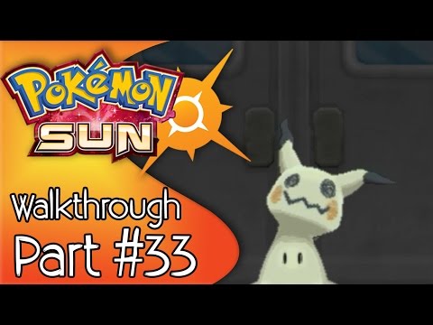Pokemon Sun Walkthrough Part 33 - Ghost Trial Haunted Supermarket (S&M)