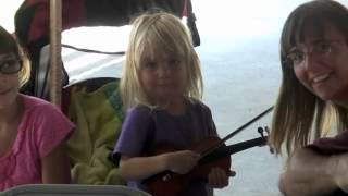 Israeli visitor enjoys Bluegrass Festival