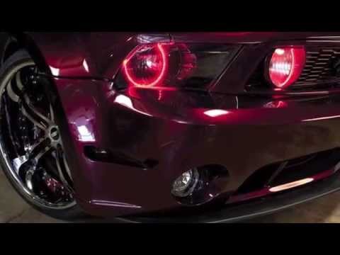 2005-09 Ford Mustang ColorSHIFT Halo Headlight Kit by ORACLE