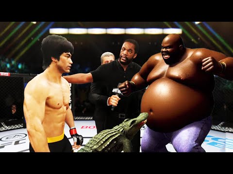 PS5 | Bruce Lee vs. Crocodile Killer (EA Sports UFC 4)
