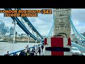 London Bus Rides Route 343 New Cross Jerningham Road To Aldgate Station Tower Bridge
