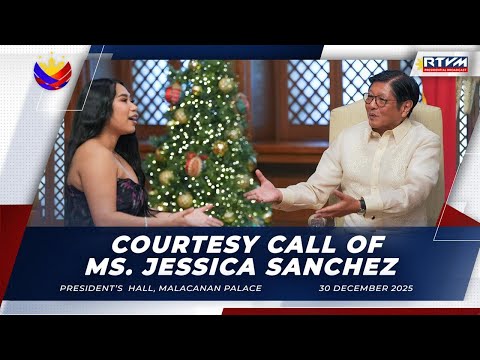 Courtesy Call of Jessica Sanchez, Grand Champion of America’s Got Talent (Season 20)