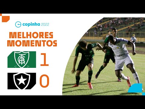 COELHO NA SEMI! | AMÉRICA-MG 1 x 0 BOTAFOGO-RJ | MELHORES MOMENTOS | QUARTAS DE FINAL | COPINHA 2022