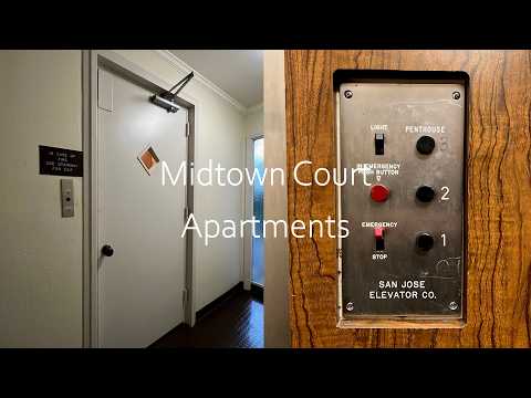 San Jose Hydraulic Swing Door Elevator - Midtown Court Apartments - Palo Alto, CA