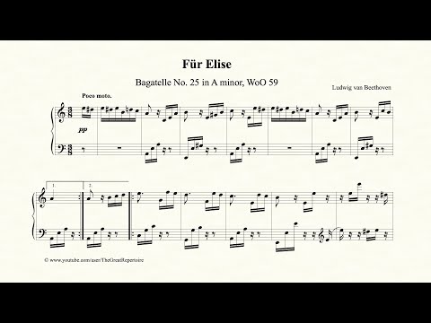Beethoven, Für Elise