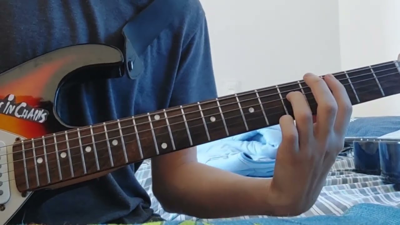 Backstabber by Dystopia guitar tutorial